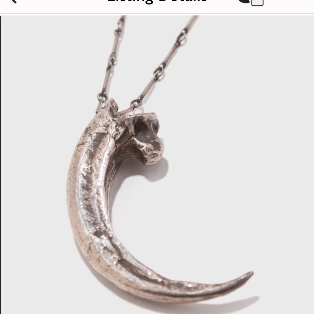 Pamela Love Talon Sterling Silver Necklace - Picture 3 of 6